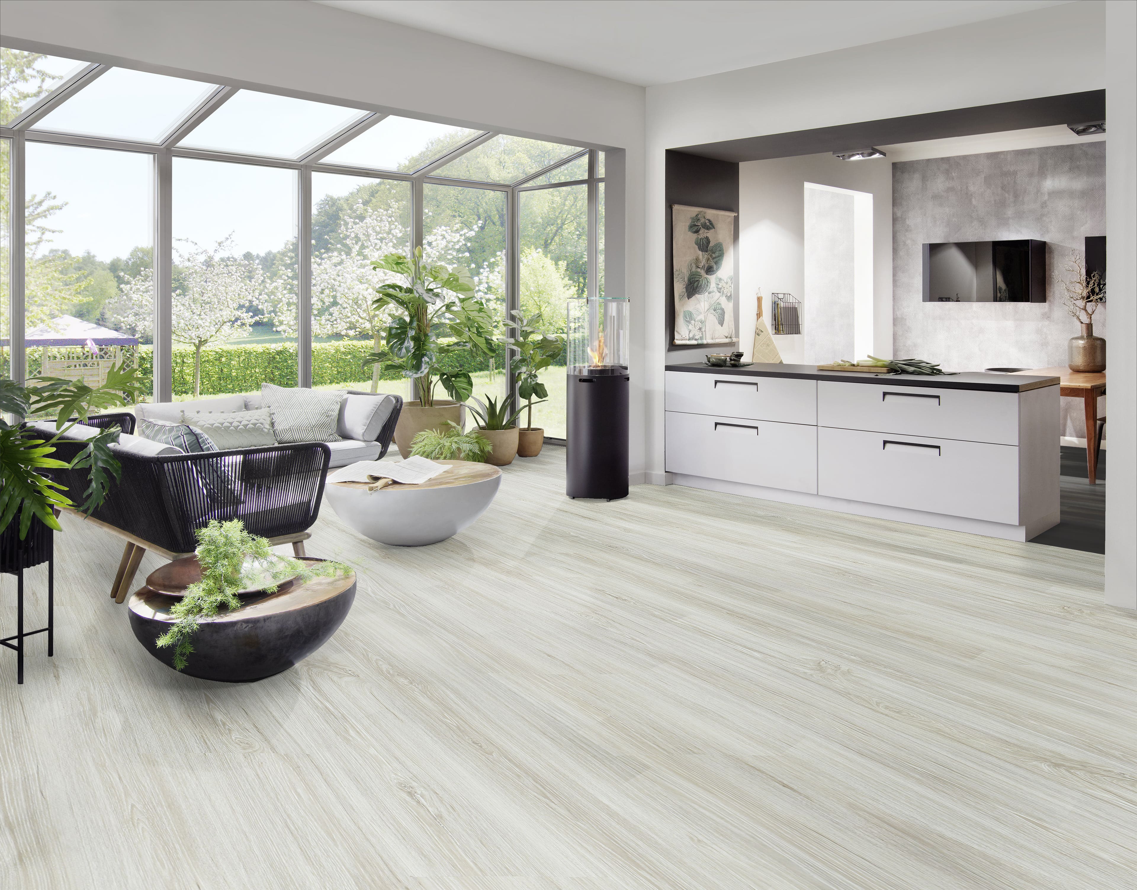 Panache Floorings Snow Oak